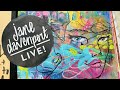 Giant art journaling   live with jane davenport