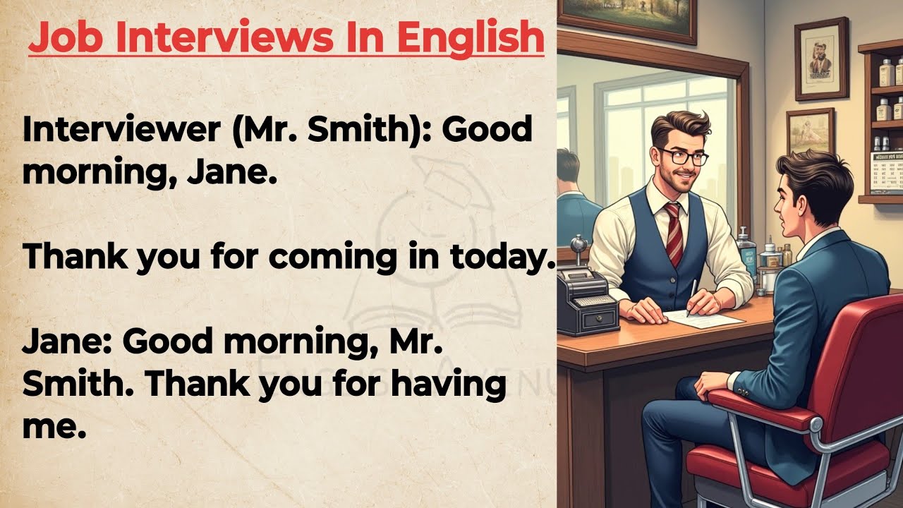 Outline Video Interview Questions : Tell Me Yourself And Your Background | Job Interviews In English | Q & A