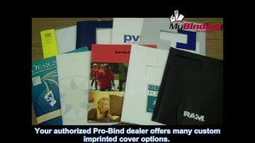 Pro-Bind 1000 SoftCover Demo Video