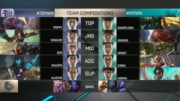 IMT vs TSM Highlights - IMMORTALS vs TEAM SOLOMID Game 2 NA LCS Playoffs - SPRING 2016 Semifinal #2