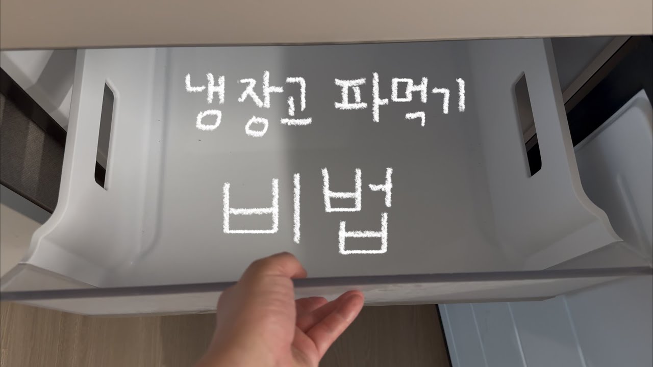 미니멀라이프 냉장고 파먹기 