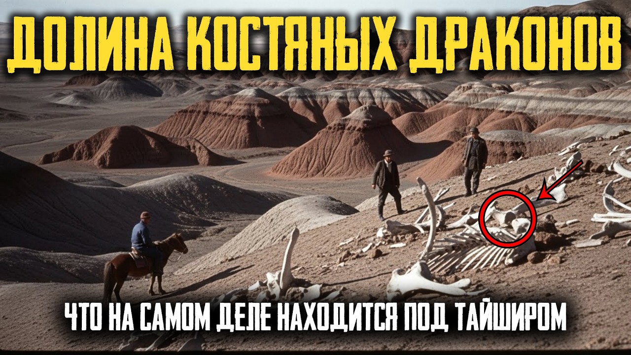 ТАЙШИР: Кладбище Динозавров, Где Исчезают ЖИВЫЕ Люди! Проклятие Котловины на Границе Монголии.