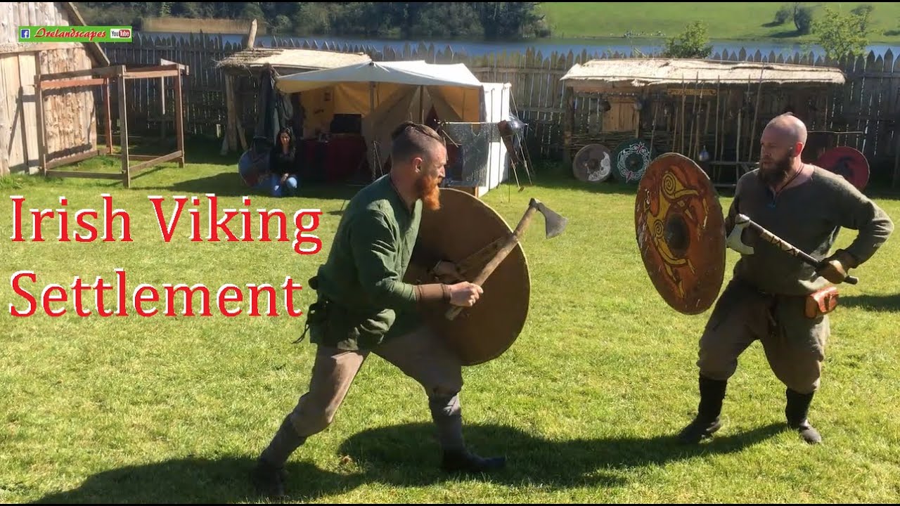 Irish Viking Settlement Downpatrick, County Down - (Historical Re-enactment Village Documentary)