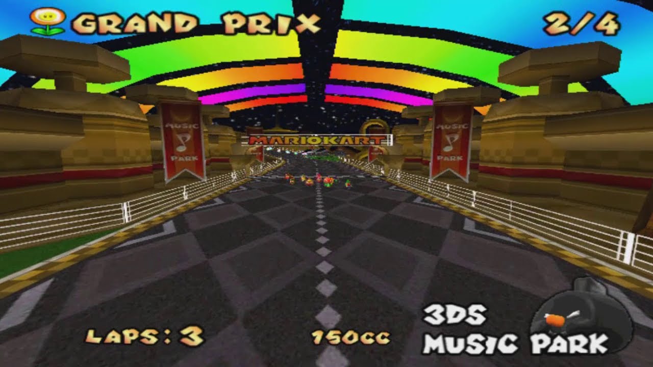 3DS Music Park | Mario Kart: Double Dash!! [Custom Track] - YouTube