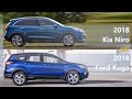 2018 Kia Niro vs 2018 Ford Kuga (technical comparison)