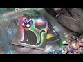 Jiji cat -  Kiki&#39;s delivery service spray painting!