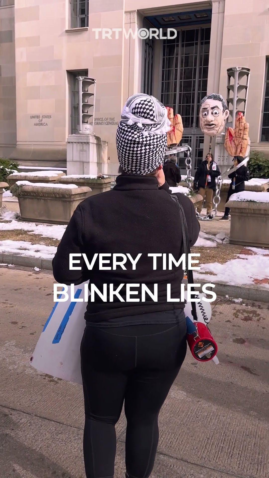 Blinken symbolically indicted for his Gaza war crimes