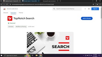 TopNotch Search hijacker removal video.