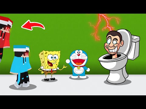 ماين كرافت لكن سكيبيدي تويليت مقلبنا ولكن جمسه الشرير