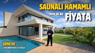 Saunali - Hamamli Hem De Bu Fi̇yata Şifnede 5+2 Ultra Lüks Villa Turu