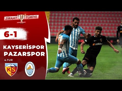 Kayserispor 6-1 Pazarspor Maç Özeti (Ziraat Türkiye Kupası 4.Tur) 31.10.2018