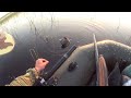 Охота на утку ,охота на лысуху с лодки.Hunting for a duck