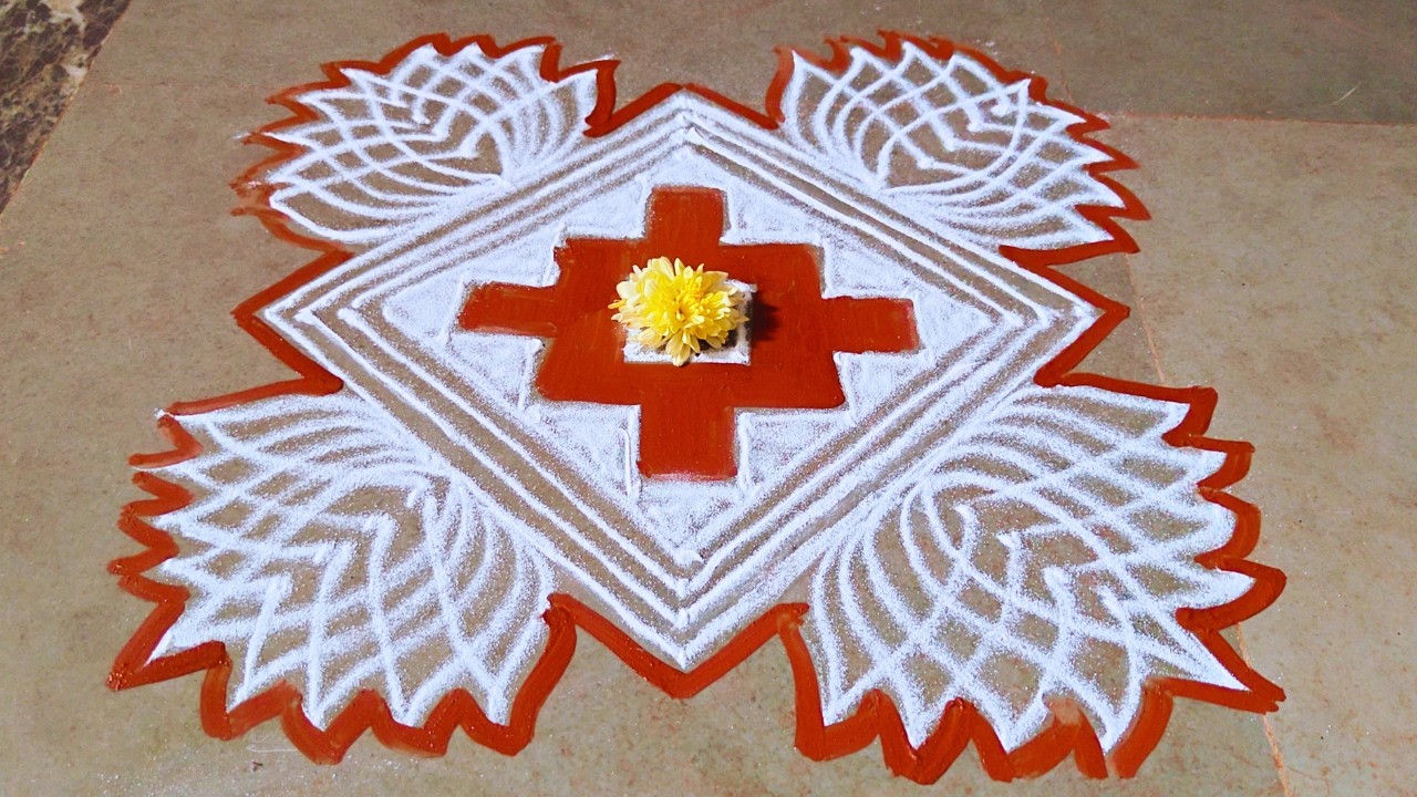 Maasi masam kolam  | Padi kolam | Easy Rangoli Muggulu