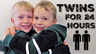 TURNING MY BROTHERS into TWINS for 24 hours! | Match Up