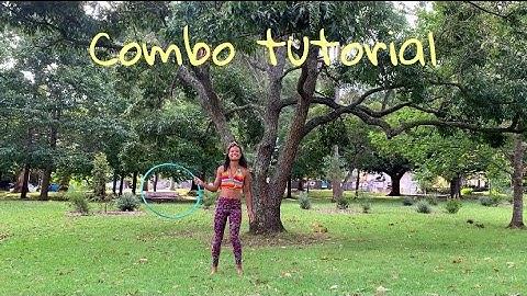 Beginner/ intermediate hula hoop combo tutorial