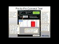 CurveMaster #8  Pin to Pin Connect Test