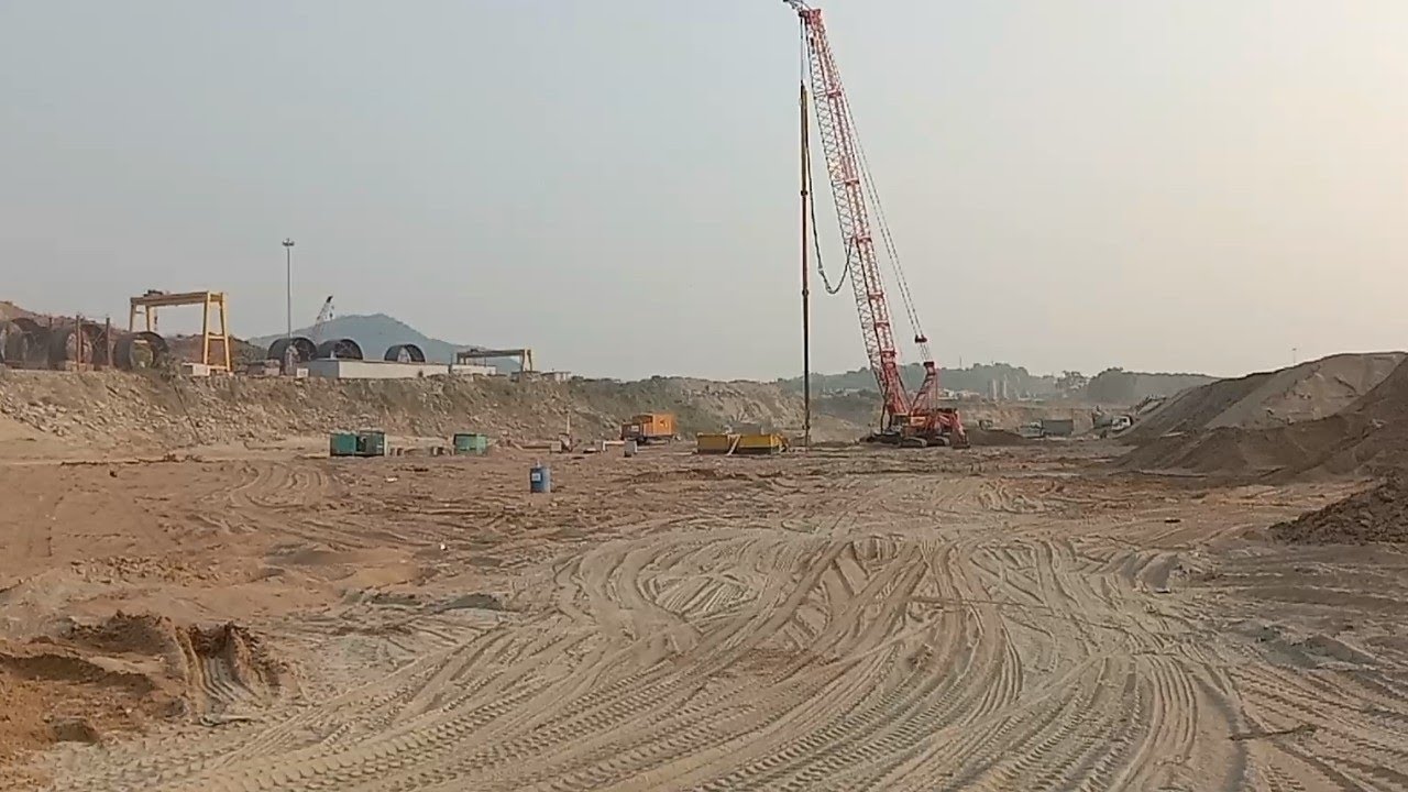Polavaram Hydroelectric power plant project Working video In India ka