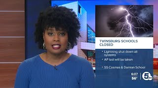 Twinsburg City School District closed Monday due to lightning strike, superintendent says by News 5 Cleveland 240 views 11 hours ago 26 seconds