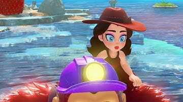 Donkey Kong Bananza Emerald Rush DLC - 100% Walkthrough Part 46 Gameplay - Resort Layer Difficulty 3