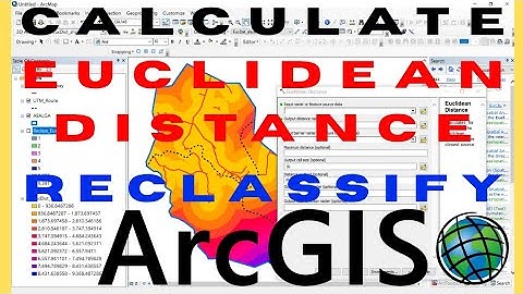 Calculating Euclidean Distances in ArcGIS | How to Calculate Euclidean Distance in ArcGIS