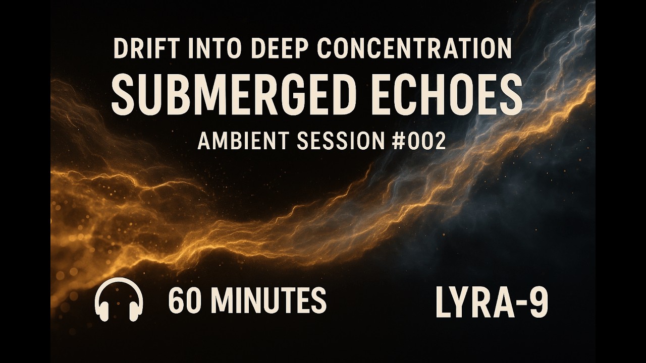 LYRA-9 – Submerged Echoes (60-Minute Ambient Soundscape for Focus ...