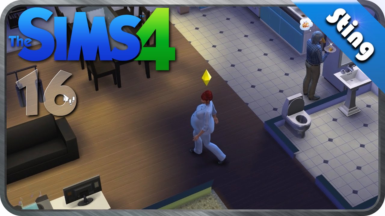 lets play a little game The Sims 4 [Die Piefkes] | #16 - Hochschwanger und trotzdem zur Arbeit | Lets Play mit Sting Kee