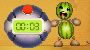 Kick the Buddy 2021 Android Gameplay | Mega Bomb vs Watermelon Buddy Part 96 #Shorts