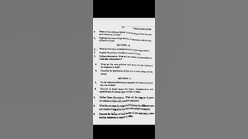 BA B.Se. sem 4 geography question paper || Jammu university||