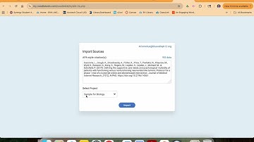 Using Noodletools @BVNLibrary