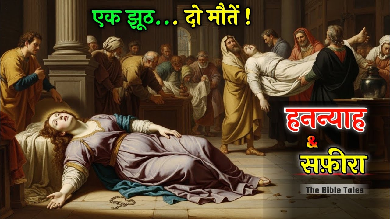 परमेश्वर के सामने झूठ का अंजाम | हनन्याह और सफ़ीरा की सच्ची और भयावह कहानी | Hindi Bible Story 
