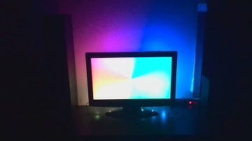 Hyperion ambilight WS2801 Raspberry Pi test movie