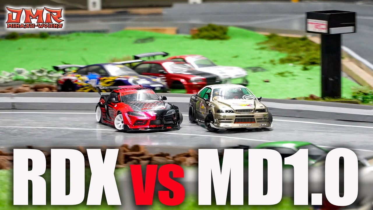 ラジドリ】RDX vs MD1.0【RC DRIFT】【ラジコン ドリフト
