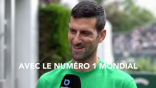 L'entretien de Novak Djokovic au Geneva Open