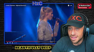 London Grammar - Nightcall (live bij Q) Reaction!