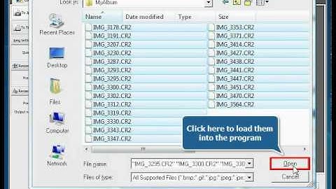 How to convert image files to PDF using AVS Image Converter?