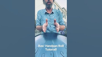 Handpan/ Rav Rolls! Quick and easy way to clean up a roll! #shorts #ravvast #ravdrum #handpan