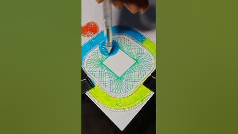 Remarkable spirograph #satisfying #123go #circularmotion #spirograph #relaxing #asmr #art #shorts