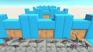 Choose The Right Door! ALL DINOSAURS Animal Revolt Battle Simulator