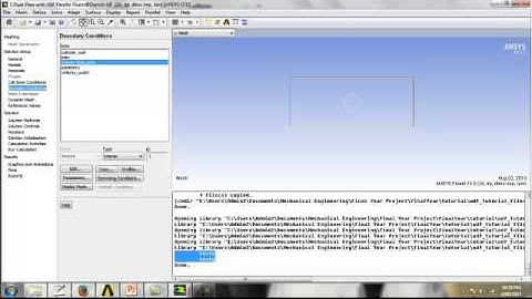 UDF user defined functions ANSYS
