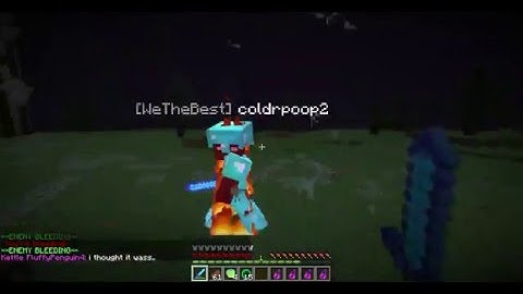 Minecraft server Faction 1v1 :ConspirayCraft I lose :!