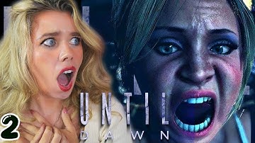 FIRST TIME EVER Playing Until Dawn [REMAKE] Blind Playthrough! - PART 2