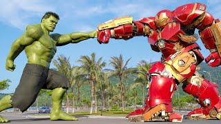 Hulk vs HulkBuster - Fight Scene - The Avengers #2024 | Universal Pictures [HD]