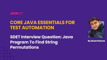 Java Program To Find String Permutations