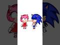 sonamy ❤️the drawing by me!! #sonamy #sonicthehedgehog #amyrose #fyp #youtubeshorts #STH#ibispaintx