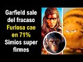 Garfield sale del fracaso, Furiosa cae en 71% en la Taquilla Domestica, Planeta de los Simios en 29%