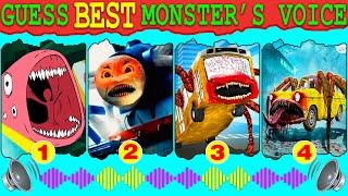 Guess Monster Voice Train Eater, Spider Thomas, Bus Eater, Car Eater Coffin Dance