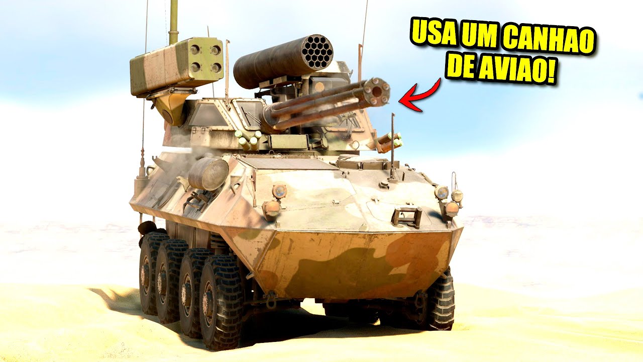 O Dia que Americanos Colocaram um CANHAO de um AC-130 em um LAV! - Warthunder PT - BR