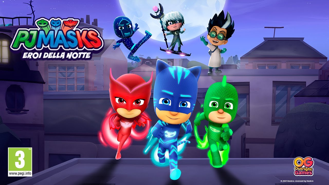 PJ Masks Heroes Of The Night Launch Trailer UK English PEGI