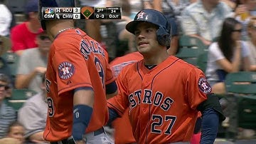 HOU@CWS: Altuve drills a two-run homer to left field