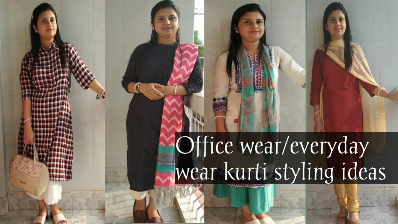 Latest Kurti Design-Affordable Office Wear Ideas for Women-
